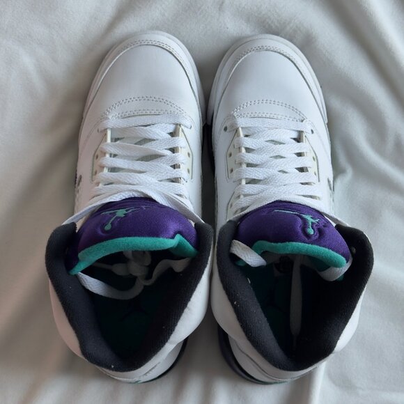 Nike Jordan 5 Retro Grape (2013) GS Size 4.5Y - Picture 6 of 8